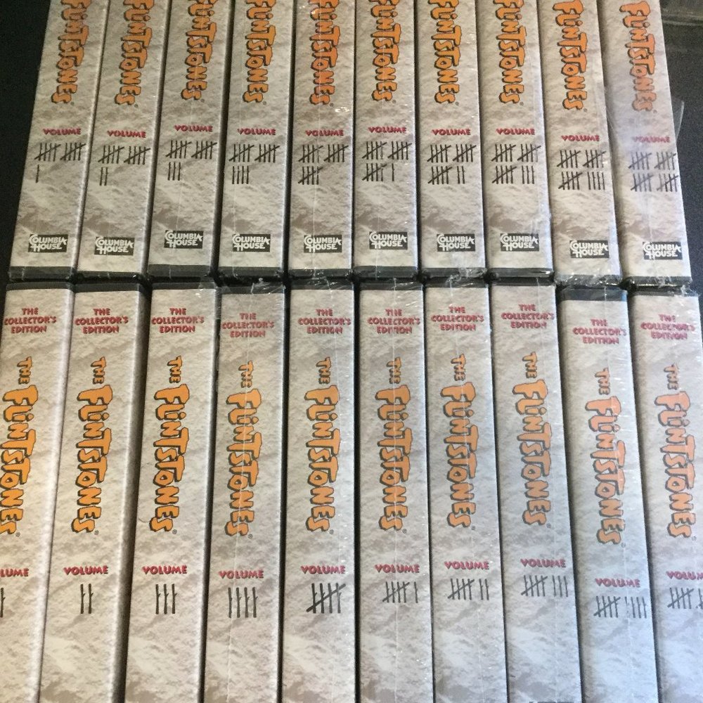 Vintage VHS Flintstones Complete Collectors set of 20